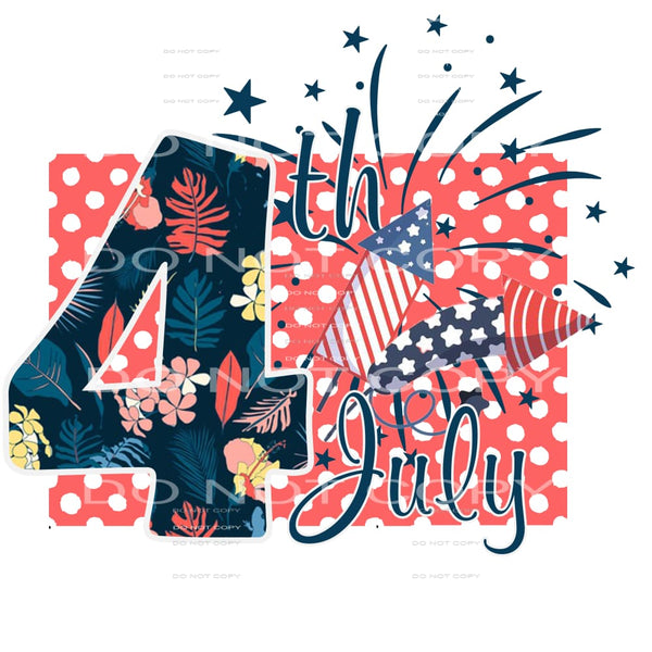 4th Of July #5386 Sublimation transfers - Heat Transfer