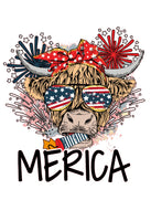 Merica #5378 Sublimation transfers