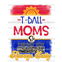 always salty tball moms Sublimation transfers Heat Transfer