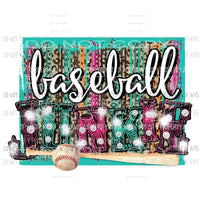 baseball junkie marquee Sublimation transfers Heat Transfer