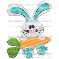 Boy Bunny Sublimation transfers Easter Heat Transfer