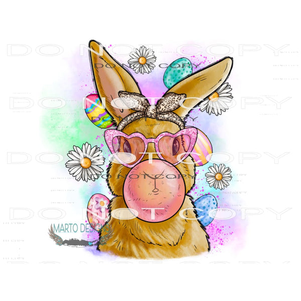 Bunny #10004 Sublimation transfers - Heat Transfer Graphic