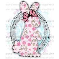 Bunny 5 Sublimation transfers Easter Heat Transfer