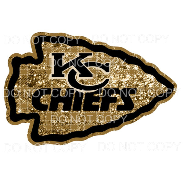 Chiefs Arrow Head # 33 Sublimation transfers - Heat Transfer