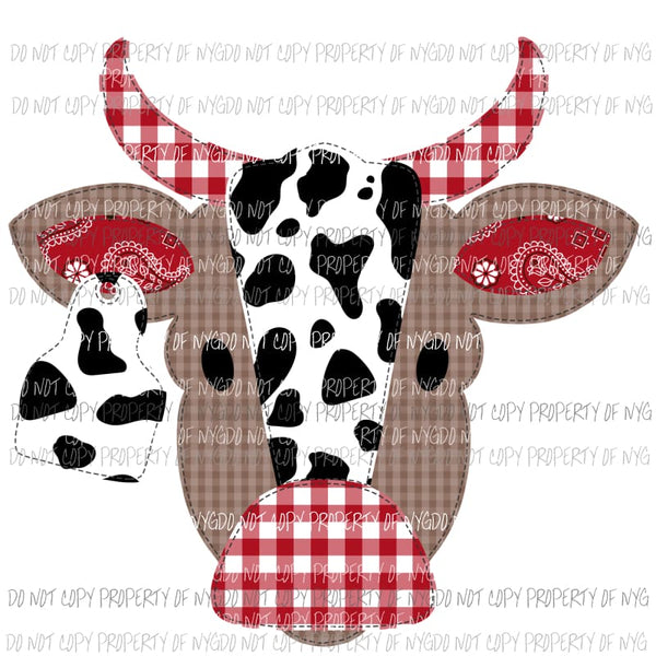 cow patches 2 Sublimation transfers Heat Transfer