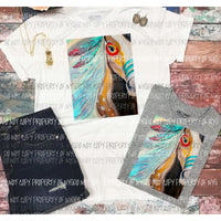 Custom horse painting 1 Sublimation transfers Heat Transfer