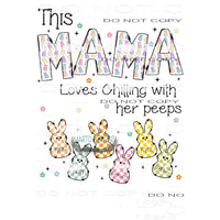 custom this mama loves chilling with her peeps kids -