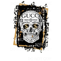 Designers Skull Sublimation transfers - Heat Transfer