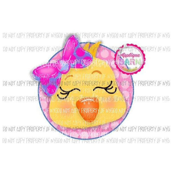 Easter Chick easter Sublimation transfers Heat Transfer