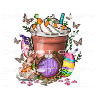 Easter Drink #9852 Sublimation transfers - Heat Transfer