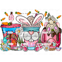 Easter Drink Design #9981 Sublimation transfers - Heat