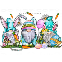 Easter Gnome #9996 Sublimation transfers - Heat Transfer