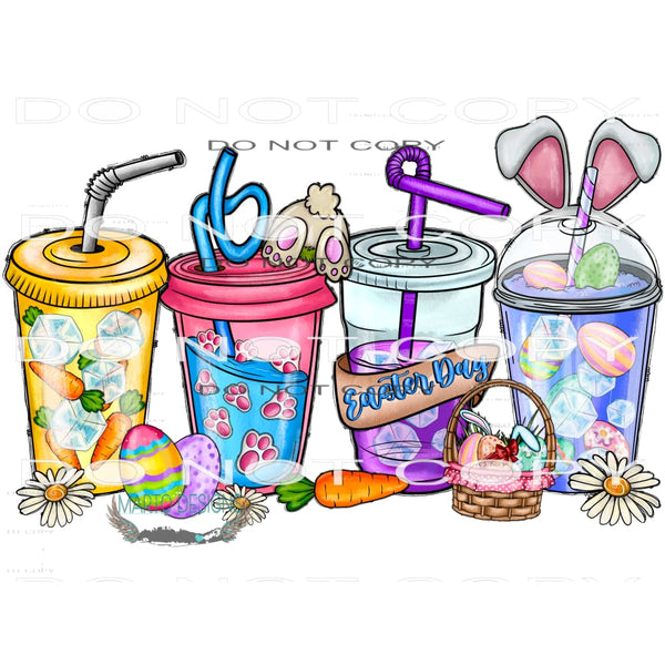 Easter Loaded Tea #9967 Sublimation transfers - Heat