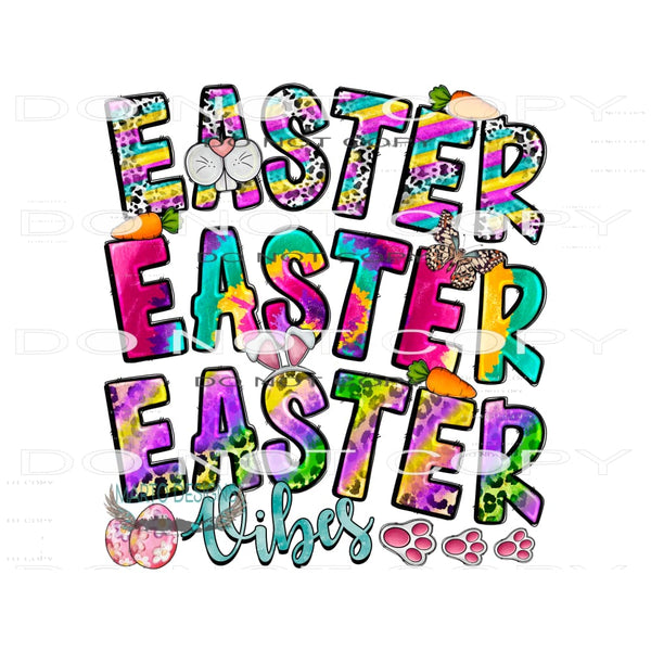 Easter Vibes #9947 Sublimation transfers - Heat Transfer