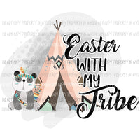 easter with my tribe Sublimation transfers Heat Transfer