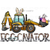 Egg-Cavator #9976 Sublimation transfers - Heat Transfer