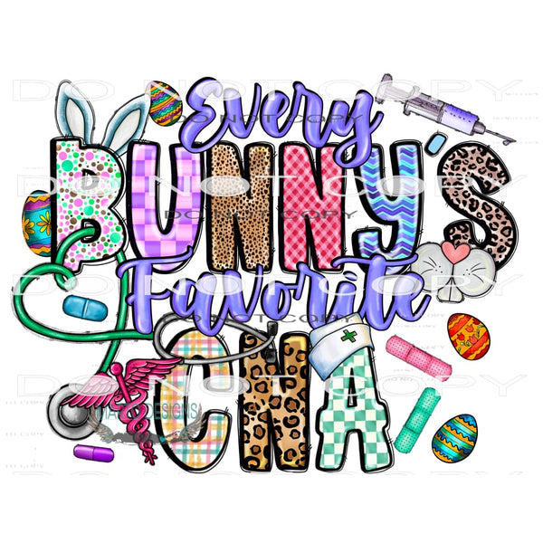 Every Bunny’s Favorite CMA #9988 Sublimation transfers -