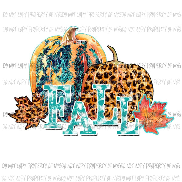 Fall Pumpkin Marquee #4 Sublimation transfers Heat Transfer