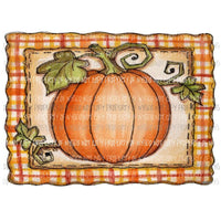 Fall pumpkin painting Sublimation transfers Heat Transfer