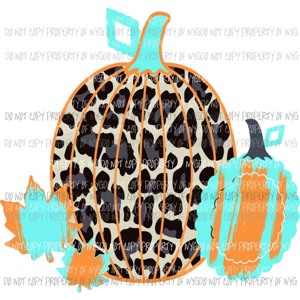 Fall Pumpkins # 7 Sublimation transfers Heat Transfer