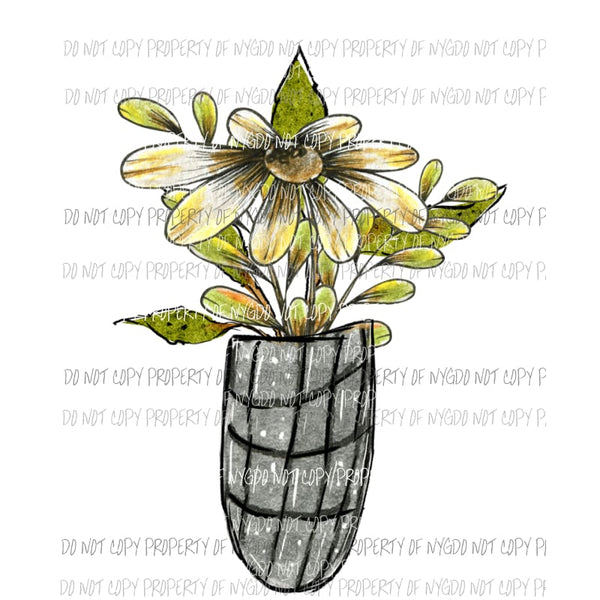 Flower Arrangement #1 Sublimation transfers Heat Transfer