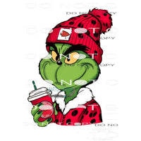 grinch chief 123 custom Sublimation transfers - Heat