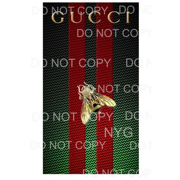 Gucci Background Sheet #4 Sublimation transfers - Heat 