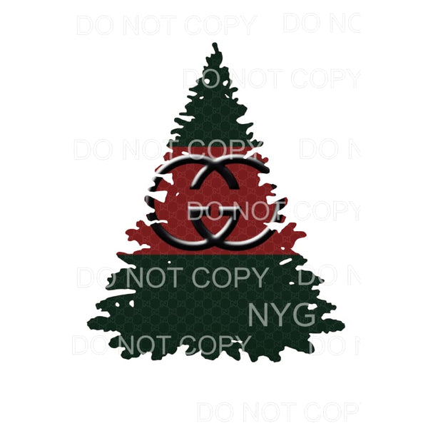 martodesigns - Gucci Christmas Tree 2 Sublimation transfers