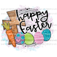 Happy Easter # 3 Sublimation transfers Easter Heat Transfer