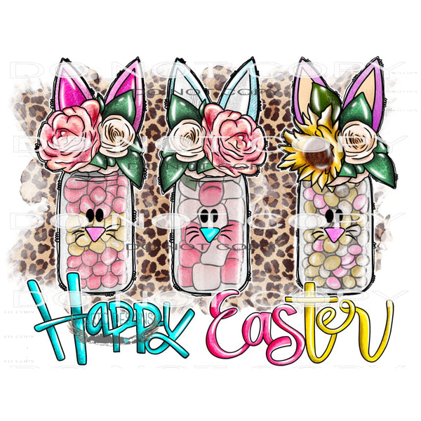 Happy Easter #9893 Sublimation transfers - Heat Transfer