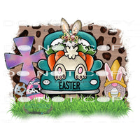 Happy Easter #9894 Sublimation transfers - Heat Transfer