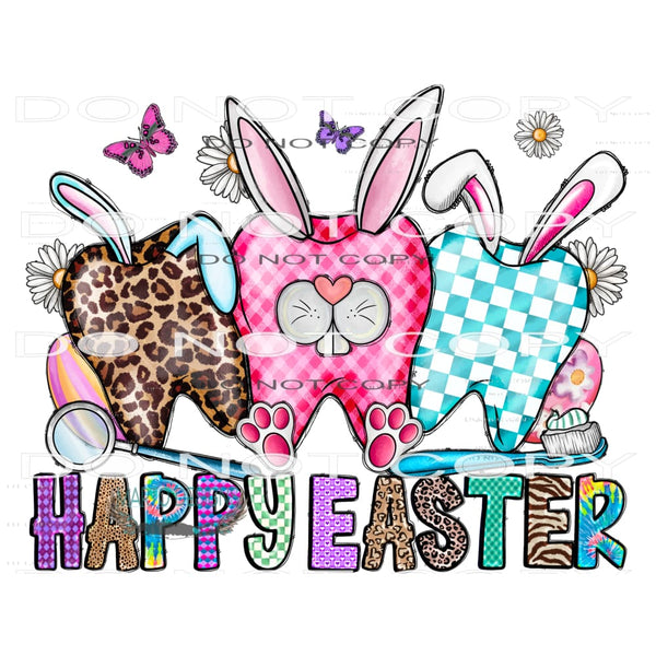 Happy Easter #9971 Sublimation transfers - Heat Transfer