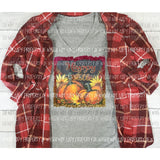 Happy Fall Pumpkins Sublimation transfers Heat Transfer