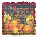 Happy Fall Pumpkins Sublimation transfers Heat Transfer