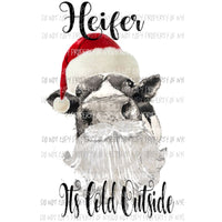 Heifer its cold outside cow Sublimation transfers Heat Transfer