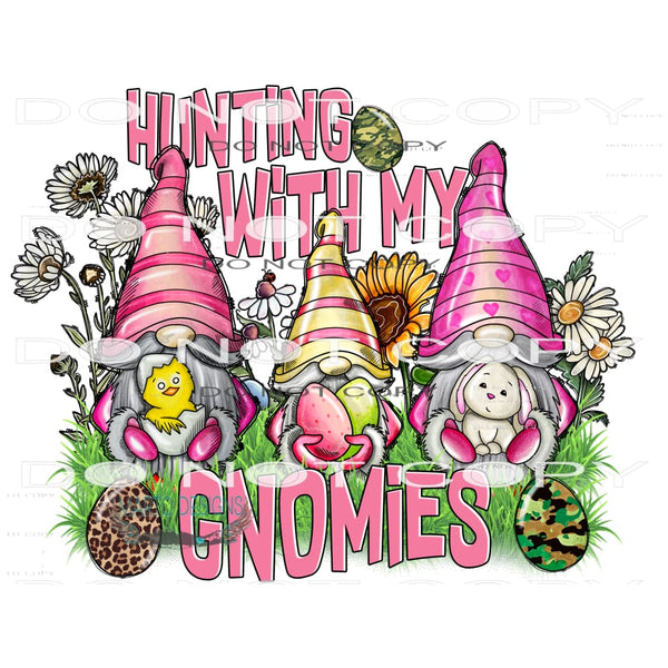 Hunting With My Gnomies #9968 Sublimation transfers - Heat