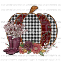 Jewel Pumpkin Sublimation transfers Heat Transfer