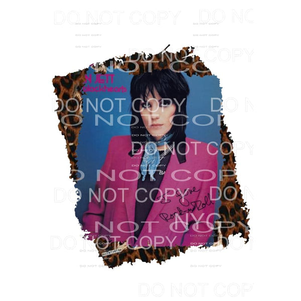 Joan Jett # 1 Sublimation transfers - Heat Transfer