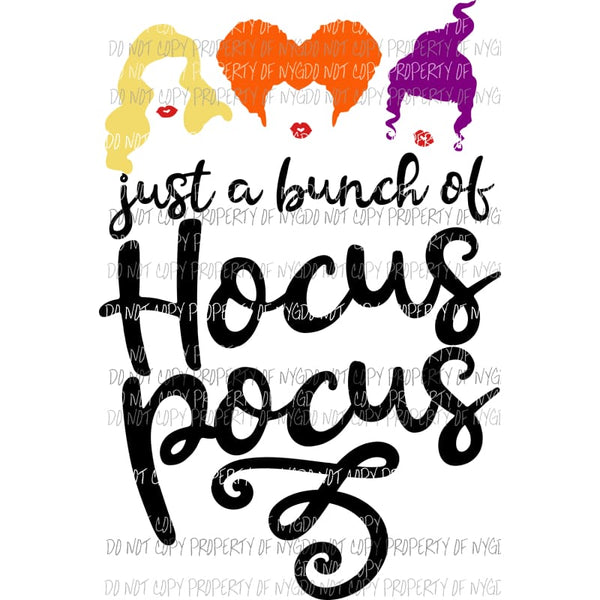 just a bunch of hocus pocus Sublimation transfers Heat Transfer