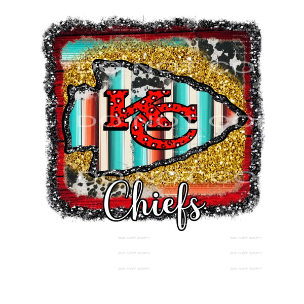 KC chiefs #6355 Sublimation transfers - Heat Transfer