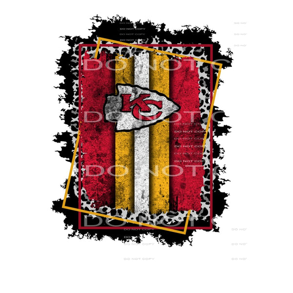 KC chiefs #6462 Sublimation transfers - Heat Transfer