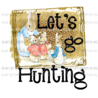 lets go hunting 2 Sublimation transfers Heat Transfer