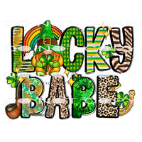 Lucky Babe #9738 Sublimation transfers - Heat Transfer