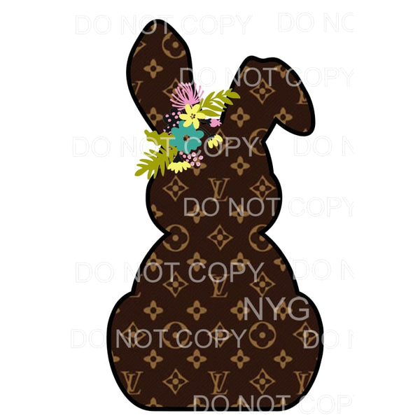 LV BUNNY # 1 Sublimation transfers - Heat Transfer