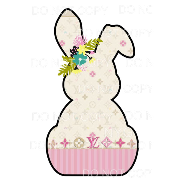 LV BUNNY # 10 Sublimation transfers - Heat Transfer