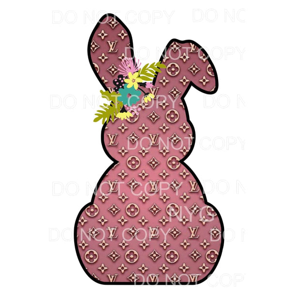 LV BUNNY # 2 Sublimation transfers - Heat Transfer