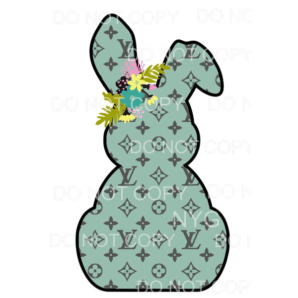 LV BUNNY # 5 Sublimation transfers - Heat Transfer