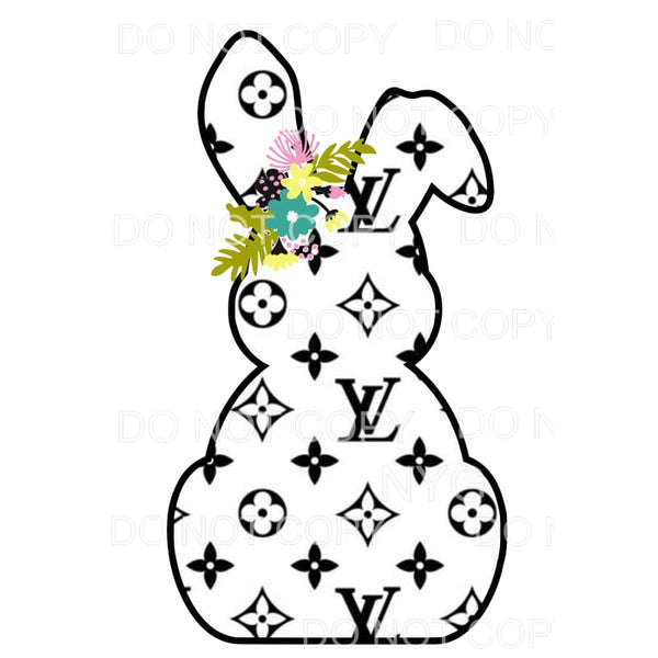 LV BUNNY # 6 Sublimation transfers - Heat Transfer