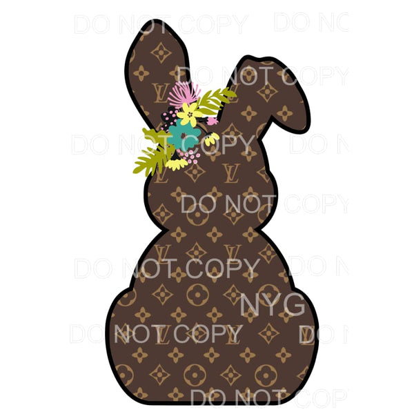 LV BUNNY # 7 Sublimation transfers - Heat Transfer