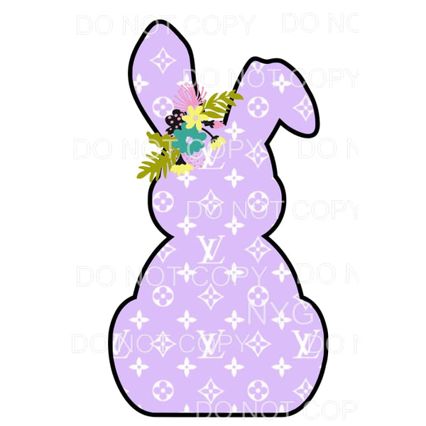 LV BUNNY # 9 Sublimation transfers - Heat Transfer